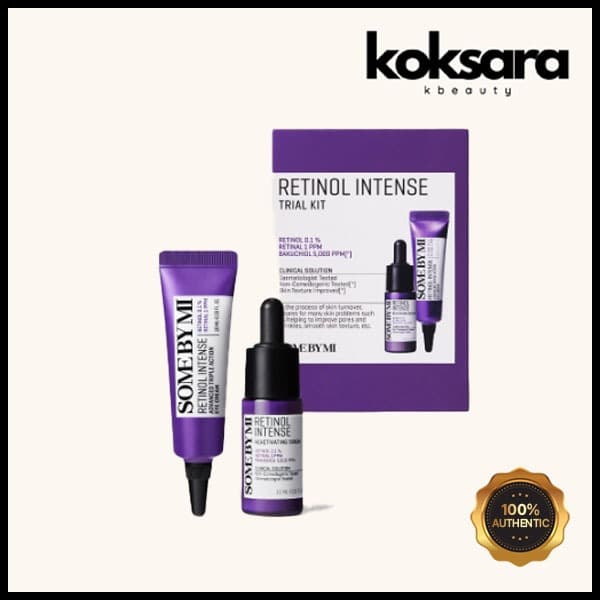 Some By Mi Retinol Intense Trial Kit Eye Cream Serum Mini(No case)