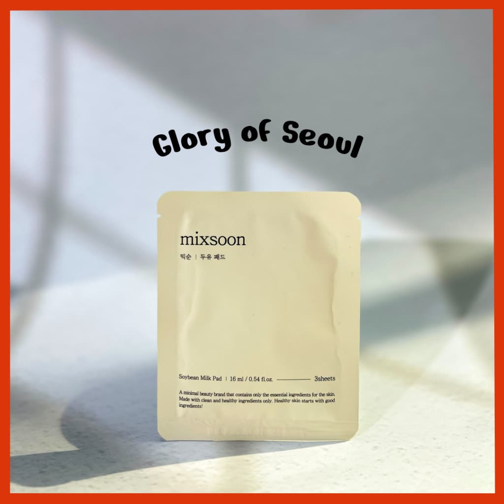 [Mixsoon] Soybean Milk Pad 3sheets (1ea)