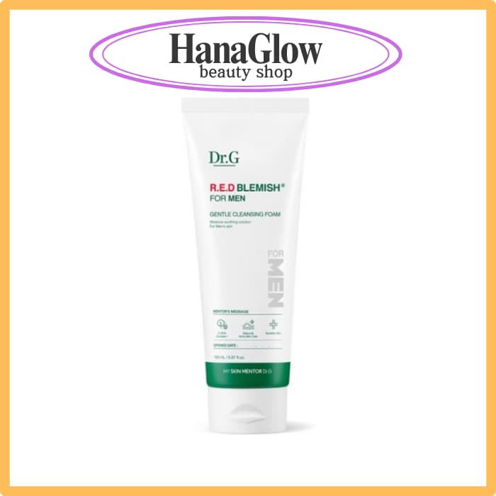 Dr.G RED Blemish For Men Espuma De Limpeza Gentel 150ml
