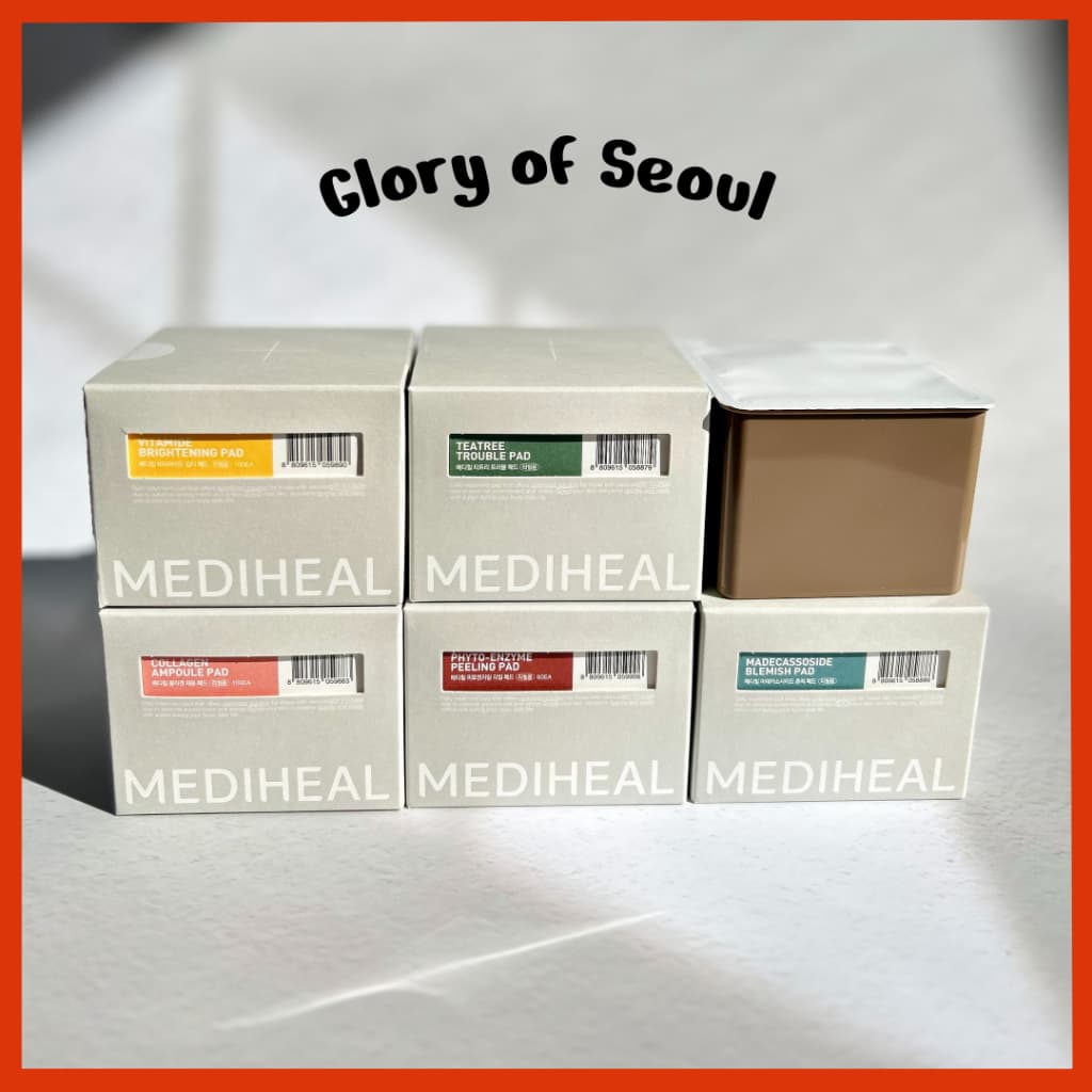 MEDIHEAL Toner Pads Refill (8 Types)