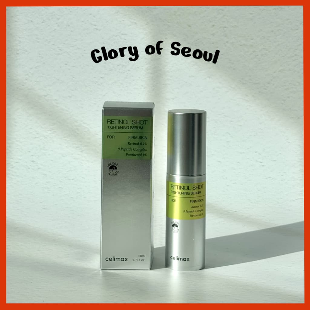 Celimax The Vita A Retinol Shot Tightening Serum, 30mL | with Pure Vitamin A Retinol, Peptide, Pore Minimizer