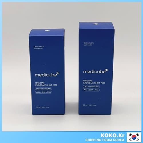 MEDICUBE Zero Exosome Reedle Shot 2000 , 7500 PPM Ampola 30ml Com FREEBIES