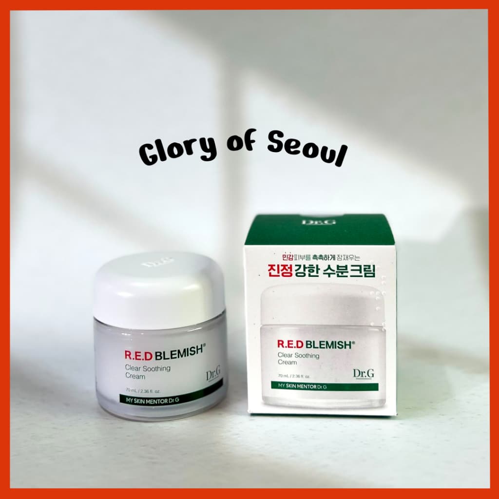 [Dr.G] R.E.D Blemish Clear Soothing Cream (70ml/50ml) 5-cica complex
