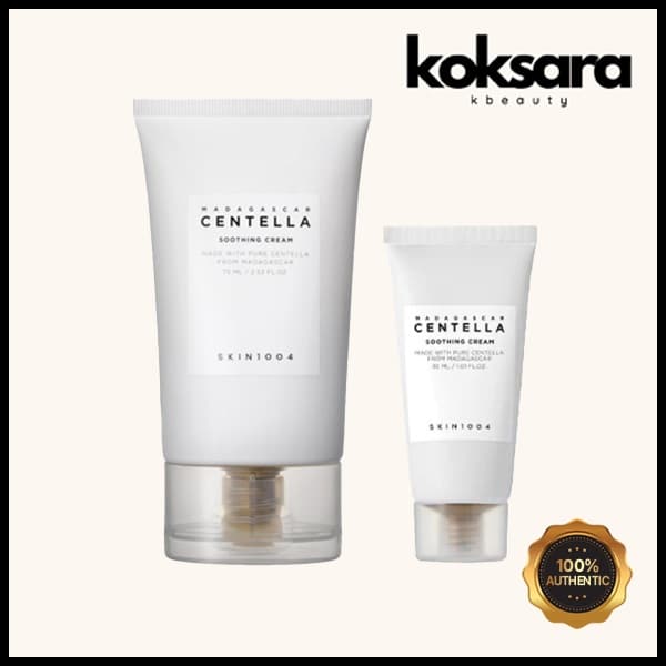 skin1004 madagascar cica soothing cream 30ml,75ml