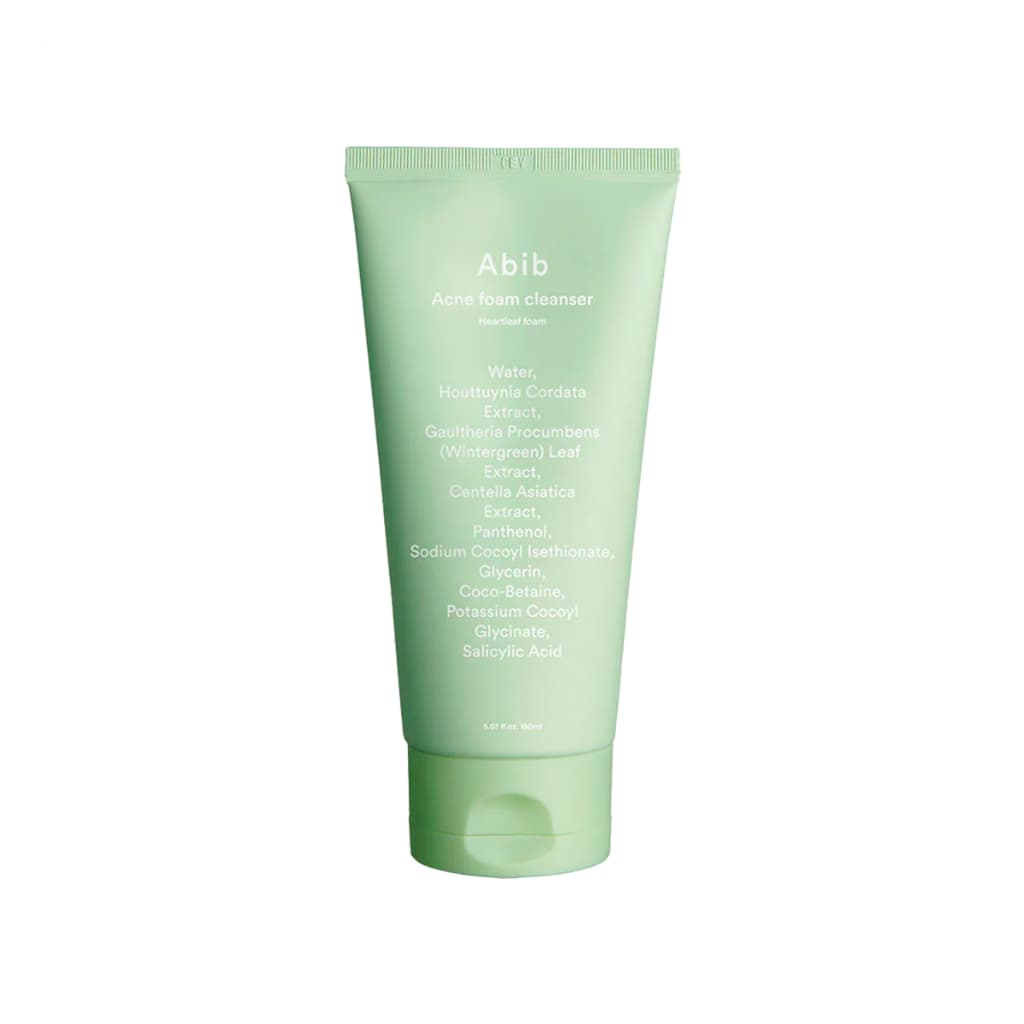 abib acne foam cleanser heartleaf foam 150ml