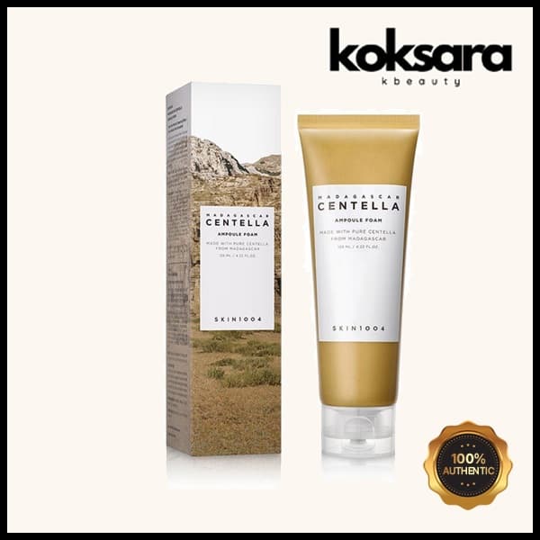 skin1004 madagascar cica ampoule foam 125ml