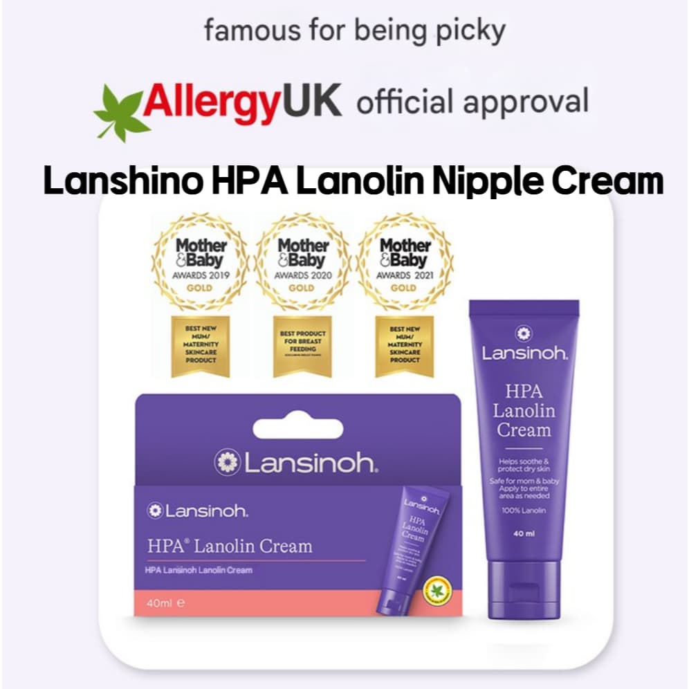 Lanshino HPA Lanolina Creme Para Mamilos 40ml