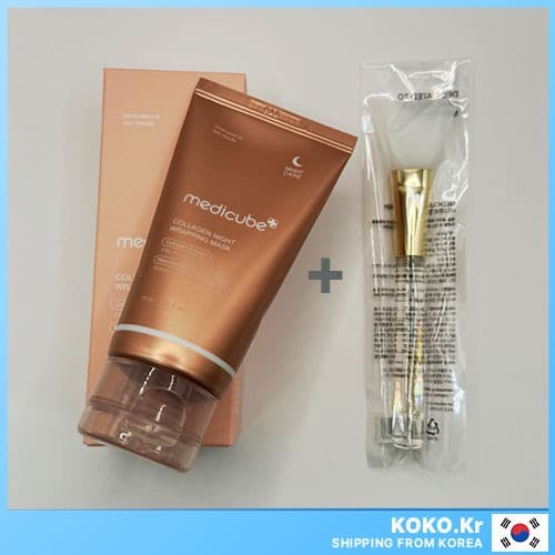 Máscara De Embrulho Noturno De Colágeno MEDICUBE 75ml Com Brindes