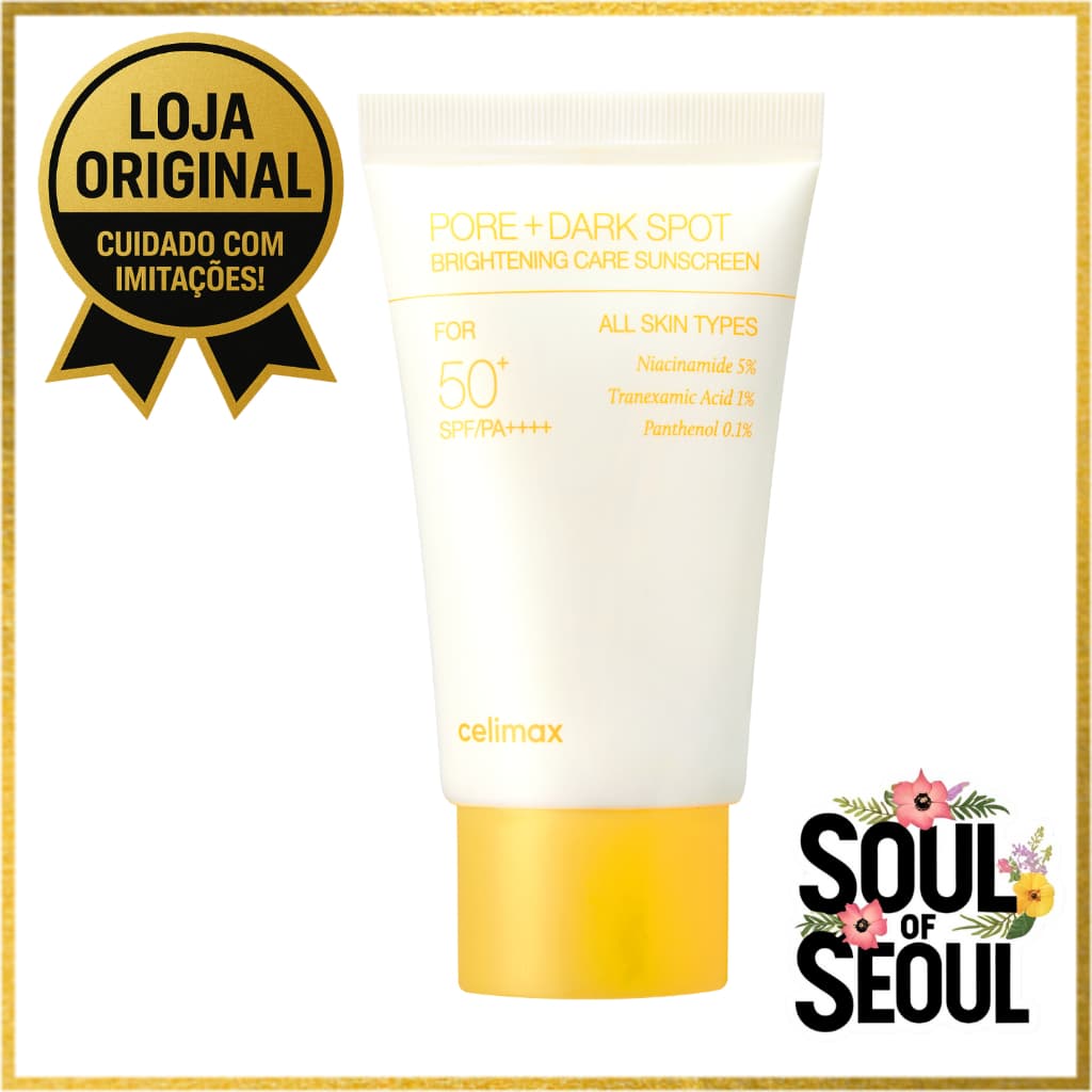 [CELIMAX] PORE + DARK SPOT Protetor Solar Iluminador , 50ml