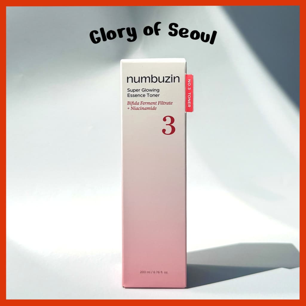 Numbuzin No.3 Super Glowing Essence Toner 200ml