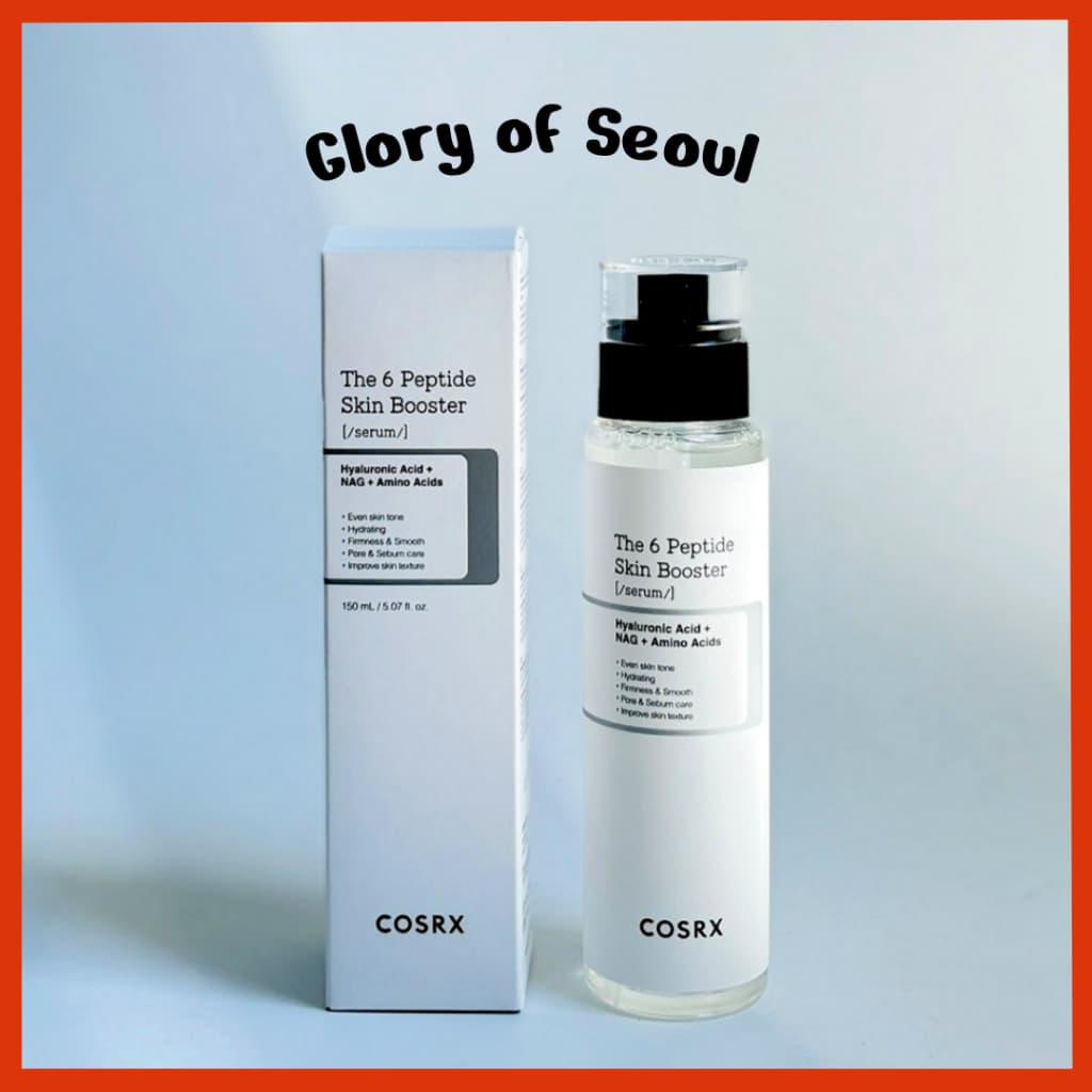 [COSRX] The 6 Peptide Skin Booster Serum 150mL/5.07 Fl.Oz, Skin Renewal Boosting Facial Essence