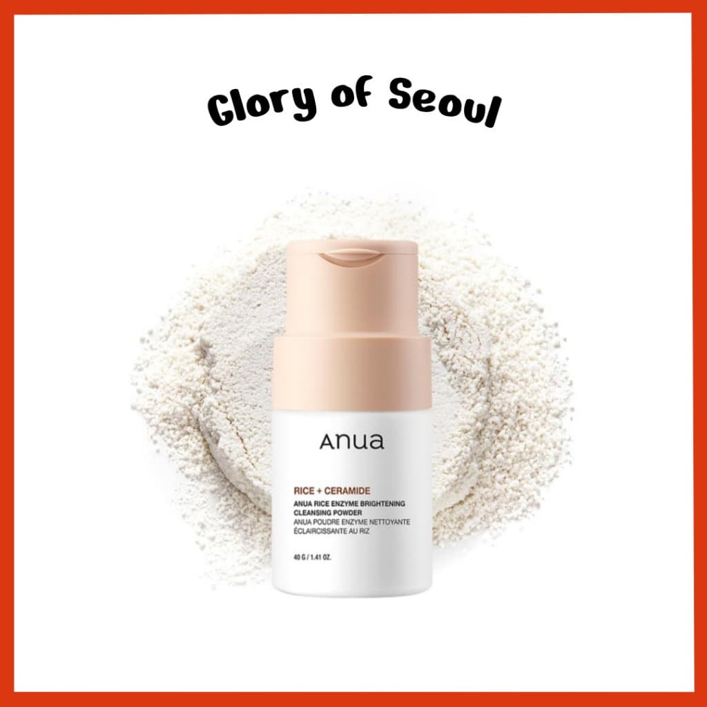ANUA RICE ENZYME BRIGHTENING CLEANSING POWDER, 40g