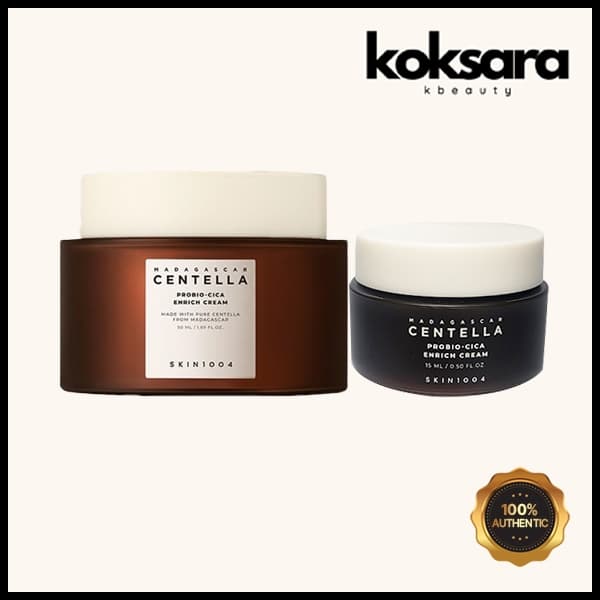 skin1004 madagascar centella probio-cica Creme Enriquecido 15ml 50ml