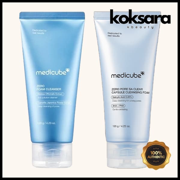 medicube zero foam cleanser 120g 2types