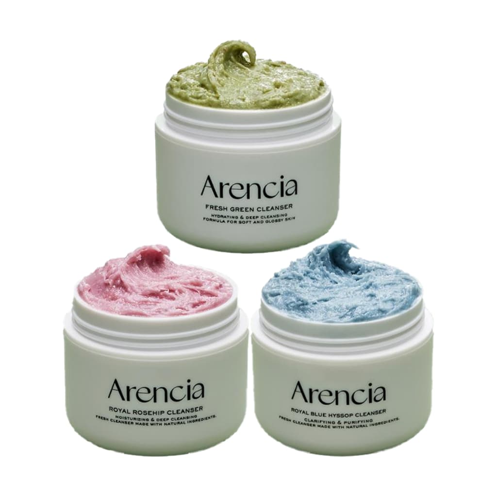 arencia fresh cleanser 120g 3types
