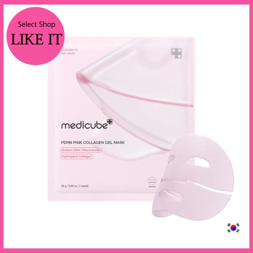 Medicube PDRN pink collagen jelly gel mask 1EA | Envio Da Coreia Beleza