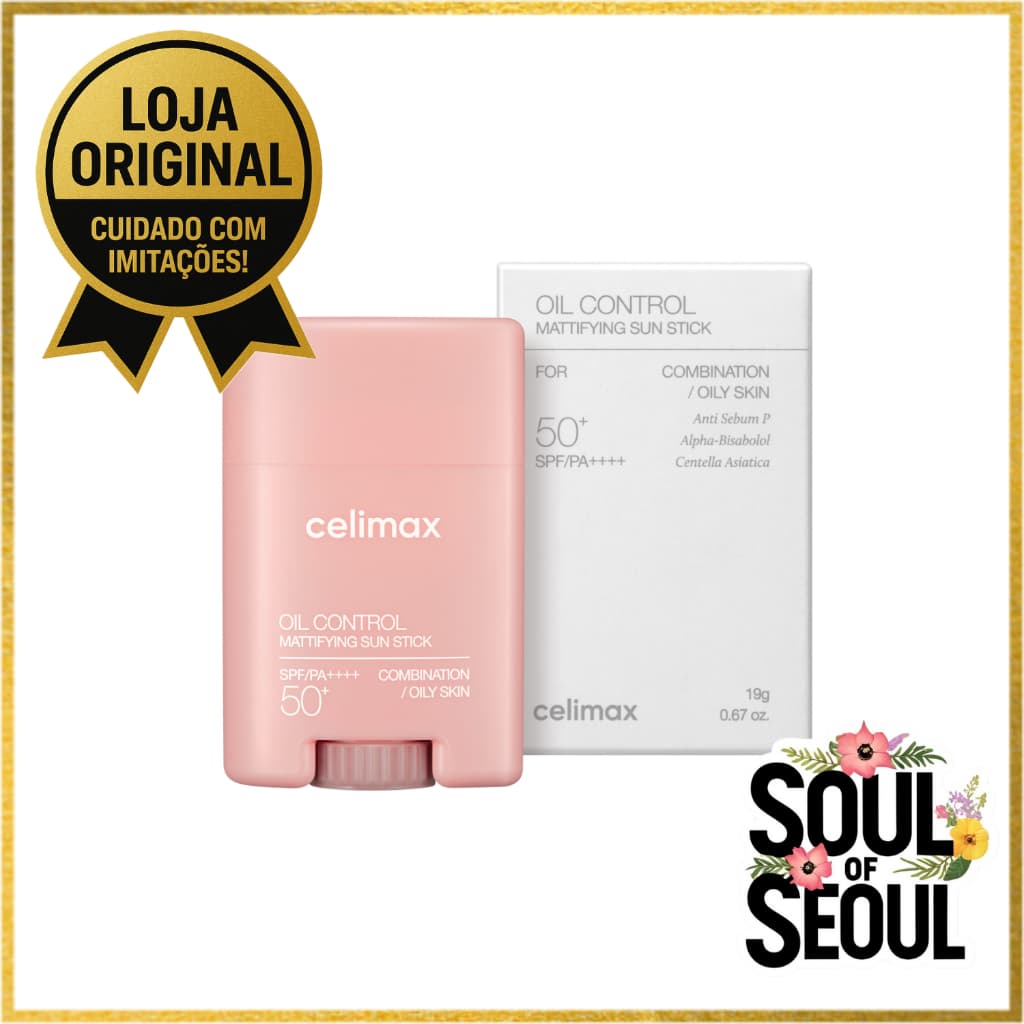 [CELIMAX] Oil Control Matifying Sun Stick 19g SPF/PA++++ 50+