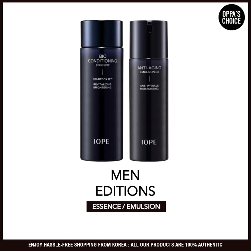 IOPE MEN BIO CONDITIONING ESSENCE/Emulsão ANTI-Envelhecimento EX