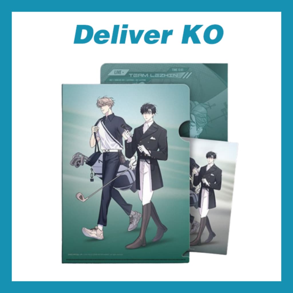 [TEAM LEZHIN/Merch Oficial] < A Tree Without Roots > Arquivo Transparente BL + Conjunto De Cartão Postal Para Casal