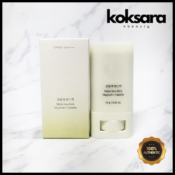 beauty of joseon matte sun stick mugwort+camelia 18g