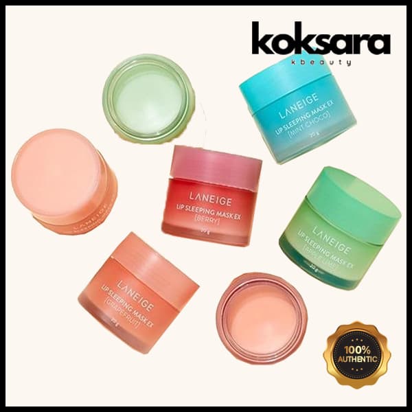 Laneige lip sleeping mask 20g 7types & water,cica sleeping mask 60g,70g