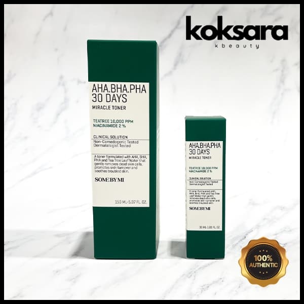 Some By Mi Aha Bha Pha 30 Days Miracle Toner 2 Types (30ml,150ml)
