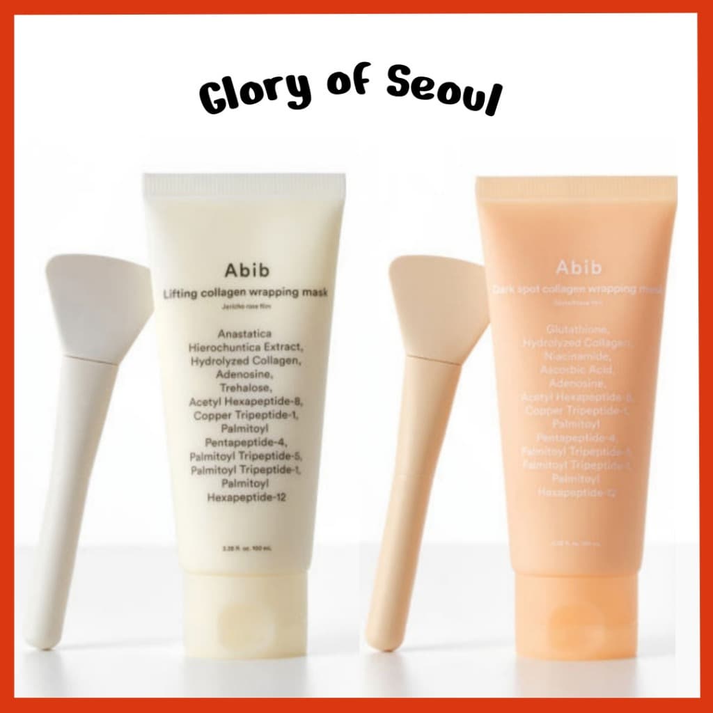 [Novo] ABIB Lifting / Máscara de embrulho de colágeno de manchas escuras, (2 tipos) (filme de Jericho Rose Film / Glutationa), 100ml