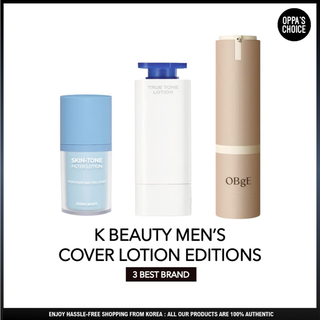 [OLIVEYOUNG PICK] Edições De Loção De Capa Masculina K BEAUTY (3 Melhores Marcas)