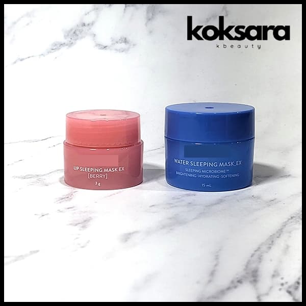 LANEIGE Lip Sleeping Mask Berry 3g, Water Sleeping Mask 15g