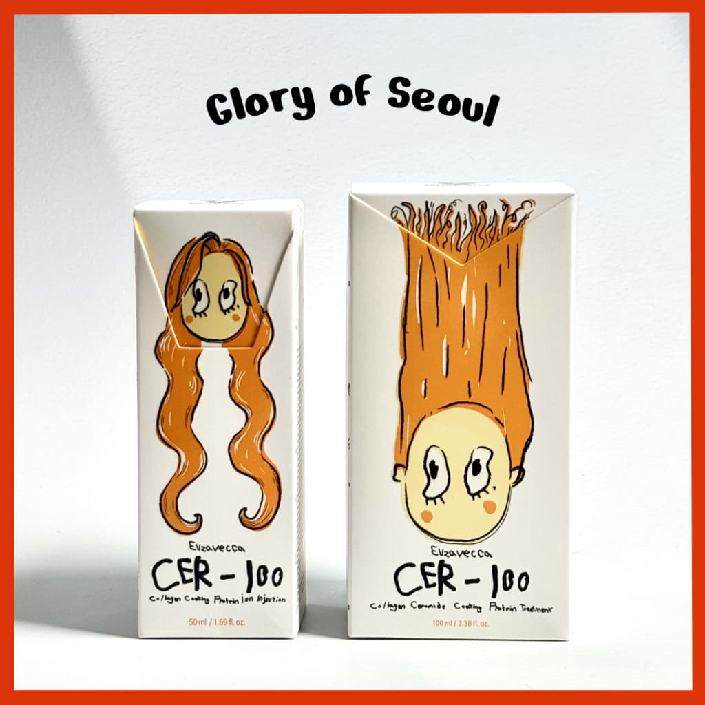 Elizavecca collagen coating hair protein treatment CER-100 Treatment 100ml / Ion Injection 50ml 100ml