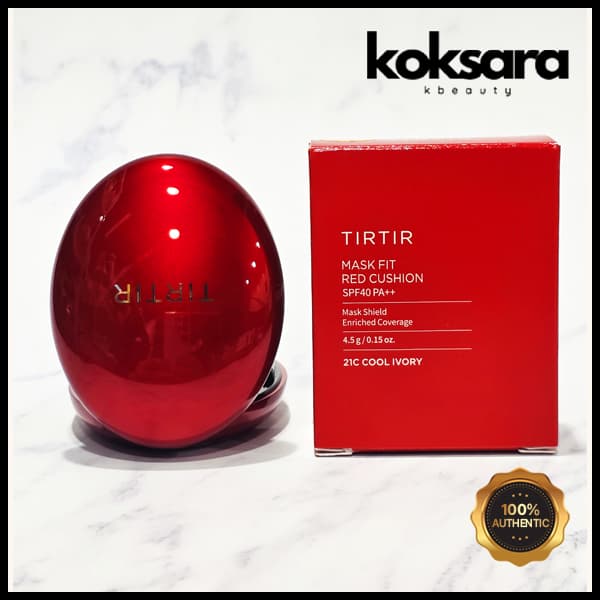 [MINI] TIRTIR Mask Fit Red Cushion Foundation Base mascara Cushion 45 Colors 4.5g