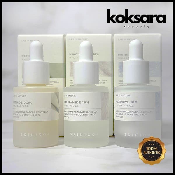 Skin1004 Madagascar Centella Ampola Boosting Shot 9ml 3 Tipos