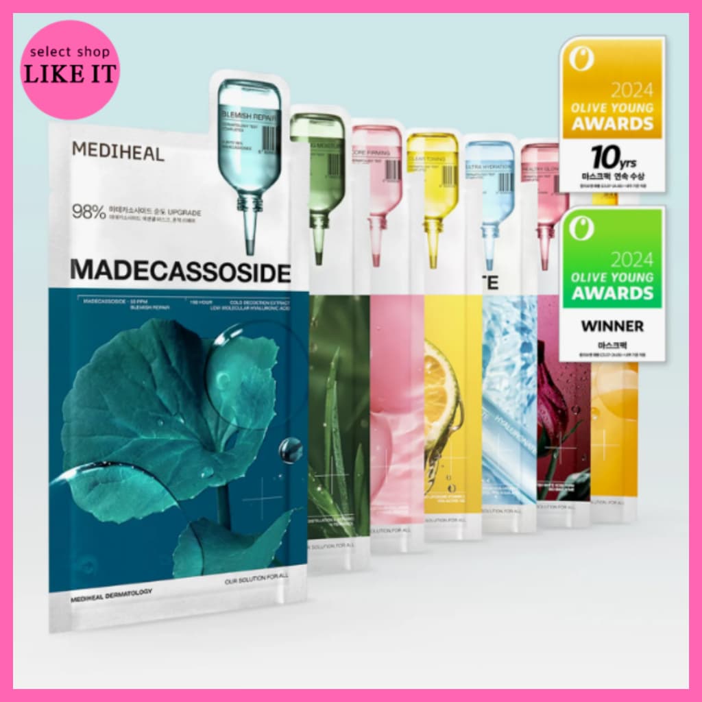 MEDIHEAL Essential Mask Sheet 1ea | Envio Da Coreia Beleza