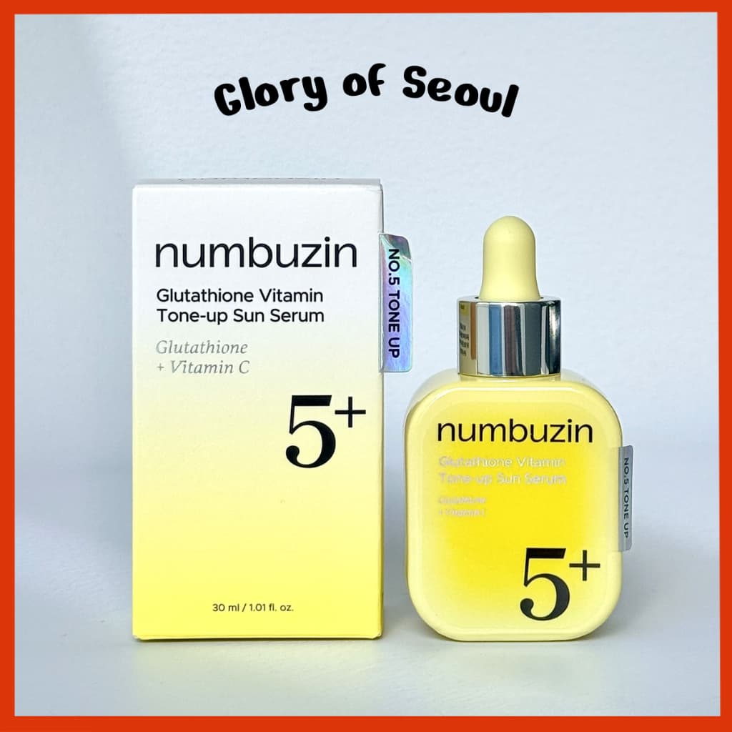 [NEW] NUMBUZIN No.5 Glutathione Vitamin Tone-Up Sun Serum SPF50+PA+++ 30ml