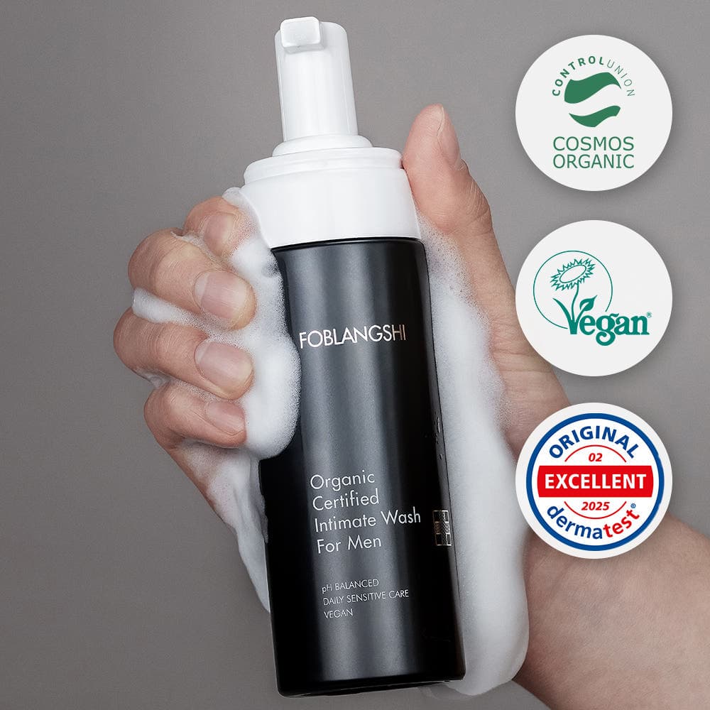 FOBLANGSHI Fabricado Na Coreia Sabonete Íntimo Masculino Orgânico Para Virilha E Cuidados Anal 150ml