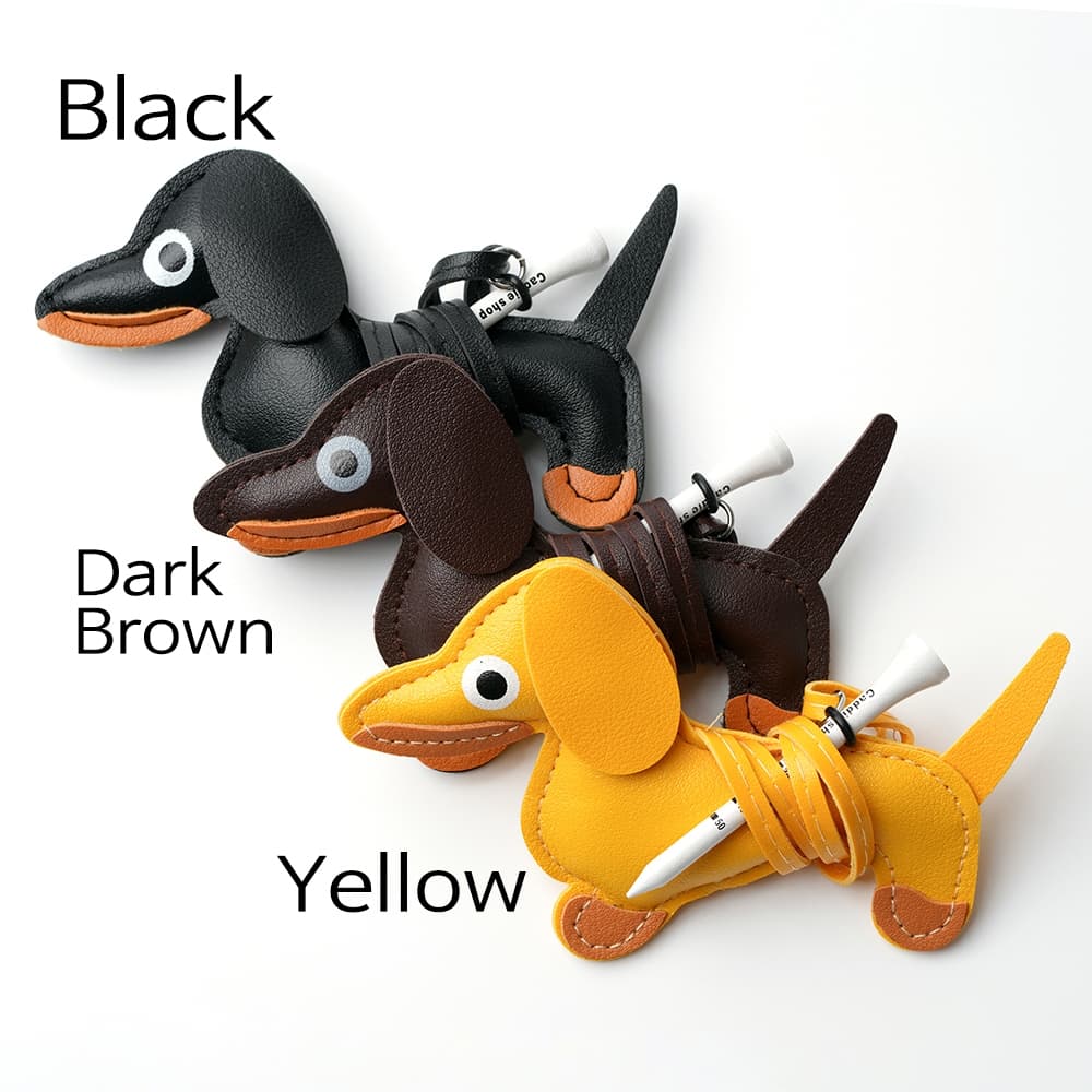 DACHSTEE Golf Tee Leash and Anchor – Previne A Perda De Camiseta Dachshund Presente Divertido De Acessório De Golfe Para