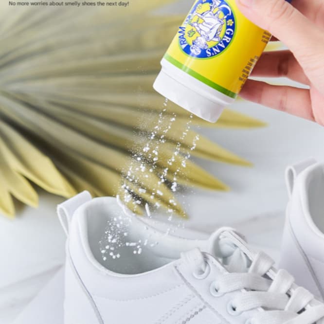 Grans Remedy Desodorante Em Pó Para Sapatos 35g | Sem Perfume·laranja·hortelã-Pimenta 3 Opções Cuidados Com Odores Tênis