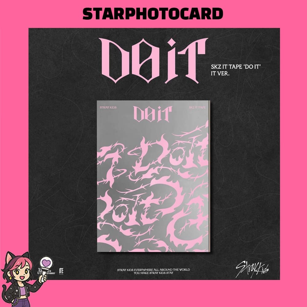 [READY STOCK] STRAY KIDS - SKZ ALBUM IT TAPE DO IT [ IT VER ]