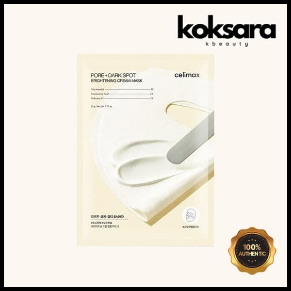 [KOKSARA.KBEAUTY] CELIMAX Pore+Dark Spot Brightening Cream Mask 1ea