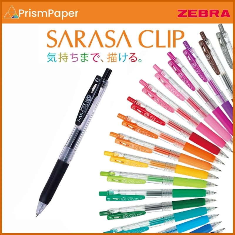 Caneta De Gel Básica Zebra Sarasa Clip [Fabricada No Japão]