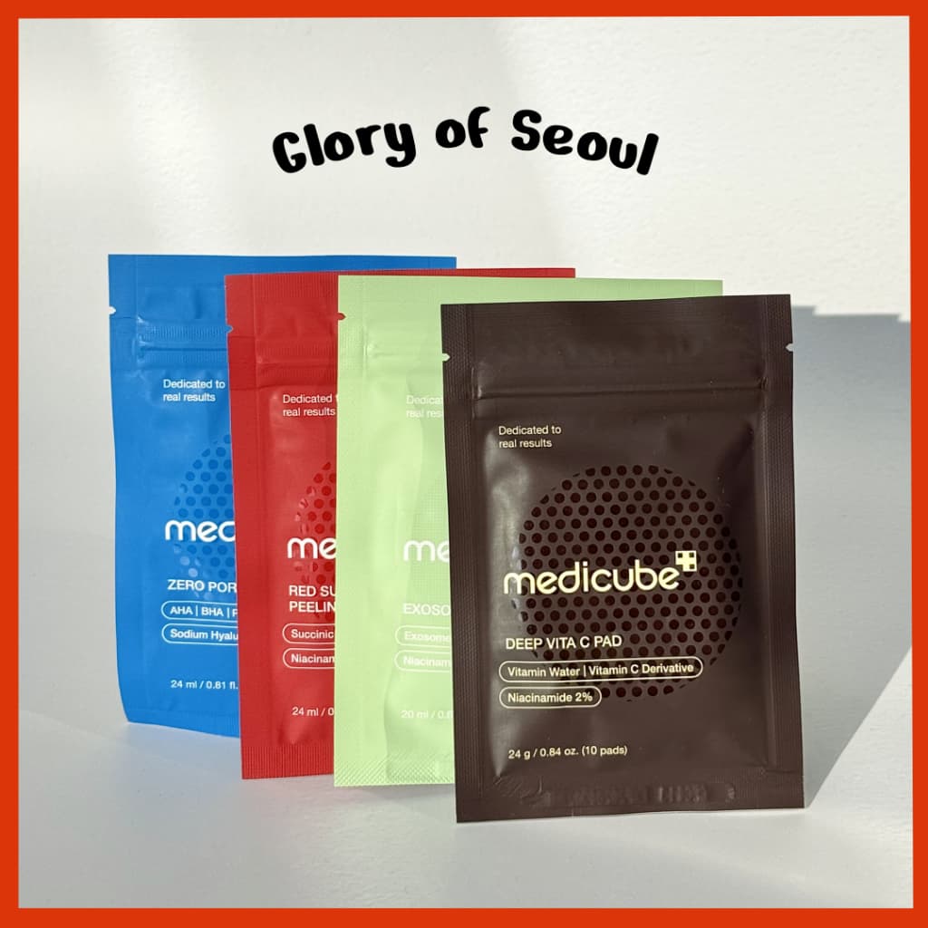 [Novo] Teste MEDICUBE Pad 4 Opções