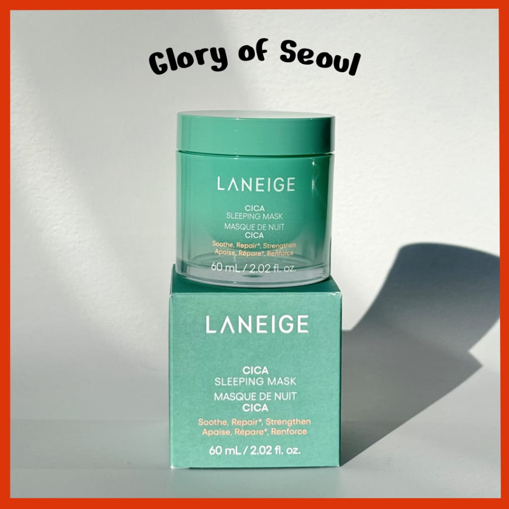 [RENEWED] LANEIGE Hypoallergenic Cica Sleeping Mask 25ml, 60ml