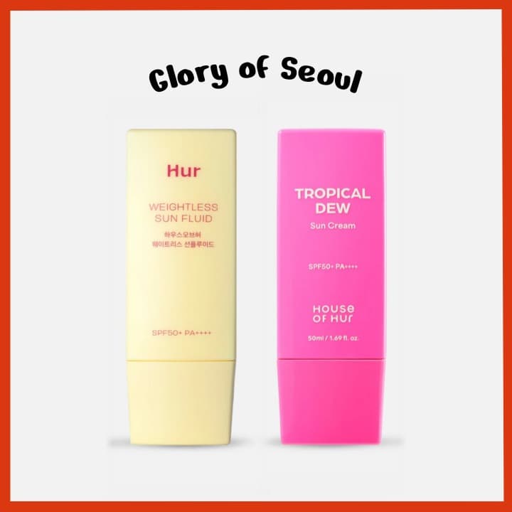 HOUSE OF HUR Weightless Sun Fluid / Tropical Dew Sunscreen, 50mL