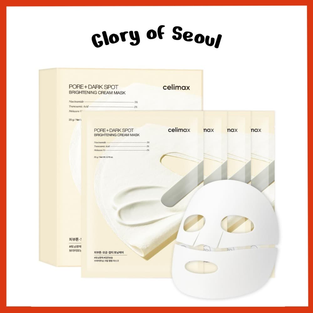 CELIMAX Pore+Dark Spot Brightening Cream Mask 2 Options