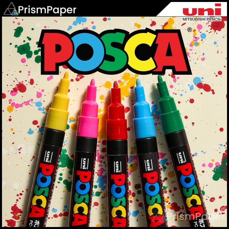 Marcadores De Tinta À Base De Água uni Mitsubishi Pencil Posca Para Todas As Superfícies , PC-1M 1MR 3M 5M 7M 8K