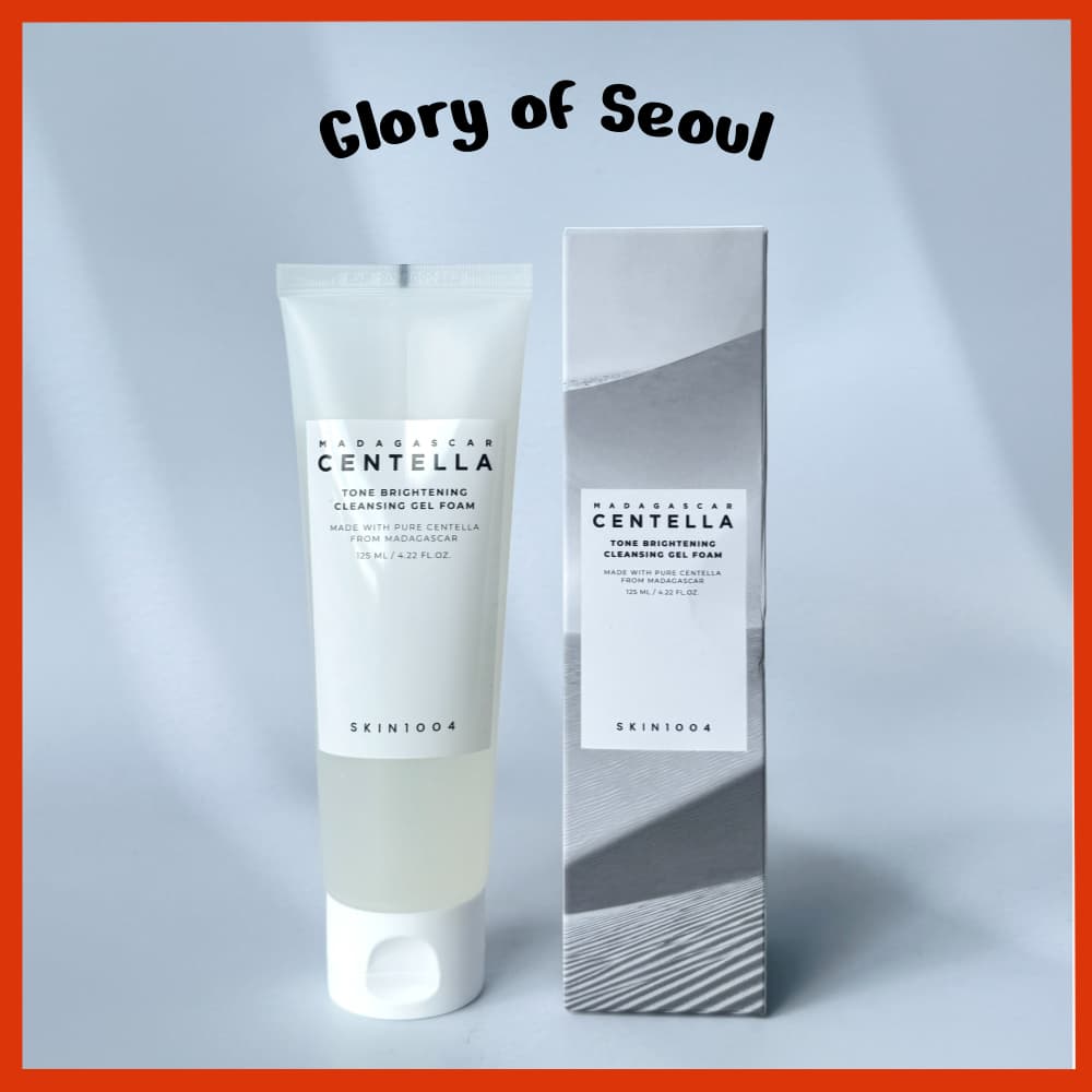 SKIN1004 Madagascar Centella Tone Brightening Cleansing Gel Foam 125ml (Cruelty-Free)