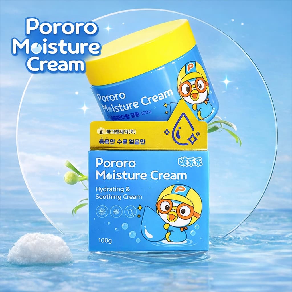 [Pororo] Creme Hidratante 100g , 1EA (Presente Grátis)