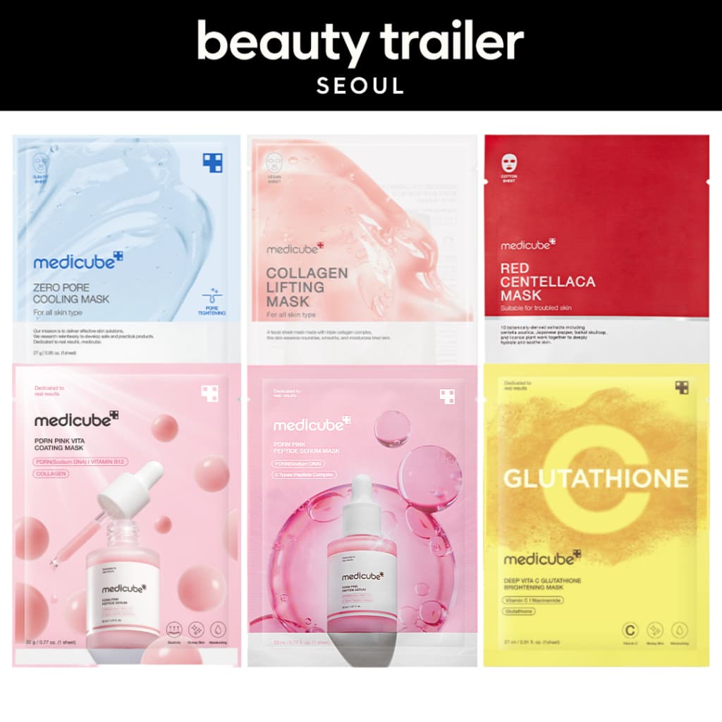 [medicube] Sheet Mask Series - 6 Types