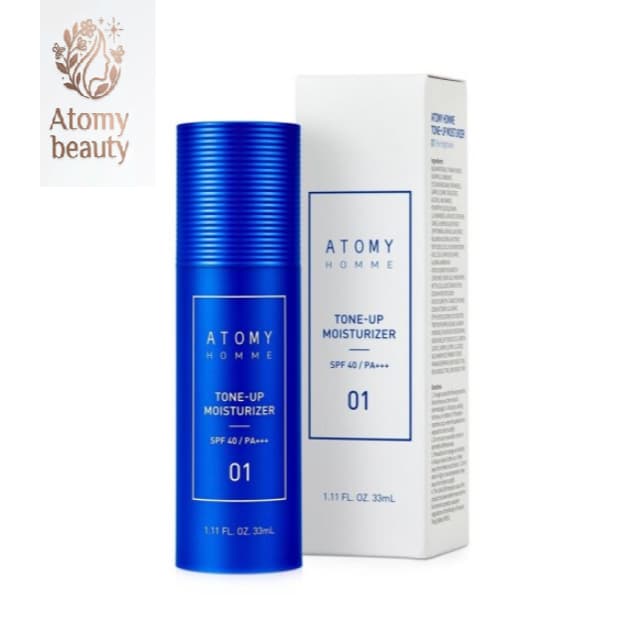 Hidratante Tonificante Atomy Homme [33ml] Loção Multifuncional Iluminadora Natural Para A Pele K-Beauty Men