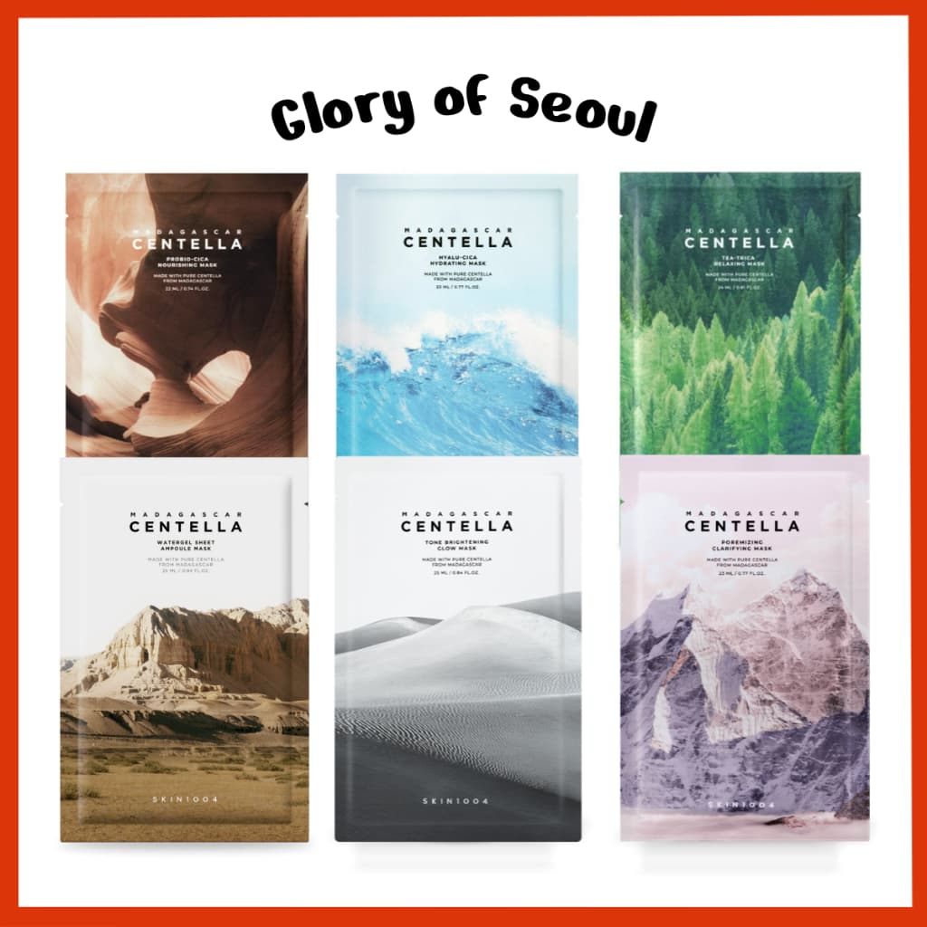 SKIN1004 Mask Sheet 1EA, 6TYPES